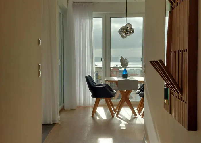 Meerraum - Mit Ausblick Und Sauna! 아파트 사스니츠